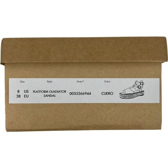 NWT Clio Platform Gladiator Espadrilles Sandal - Picture 14 of 15